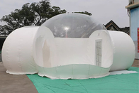 Aluguel inflável transparente exterior do banheiro do hotel da barraca da bolha da casa da barraca da bolha