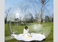 Decorações de natal infláveis ​​infláveis ​​com globo de neve ao ar livre com ventilador de ar de 250 w