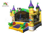 castelos de salto comerciais combinados do PVC Mickey Mouse de 0.55mm com etapa