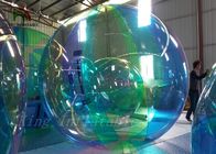 da água colorida da explosão da listra do PVC de 1,0 milímetros bola de passeio para o parque de diversões