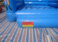 Fortifique o castelo de salto inflável de m do tipo 4 x 4 para o castelo inflável do leão-de-chácara de encerado do PVC das crianças