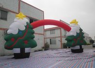 Floco de neve inflável do evento dos arcos da decoração da árvore de Natal do partido